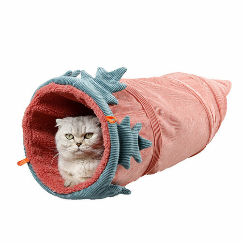 Creative Fruit Funny Pet Cat Tunnel Toys